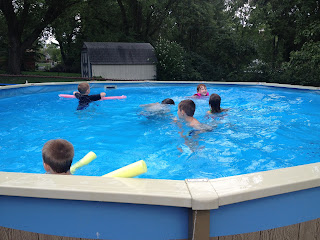 birthday pool party swim