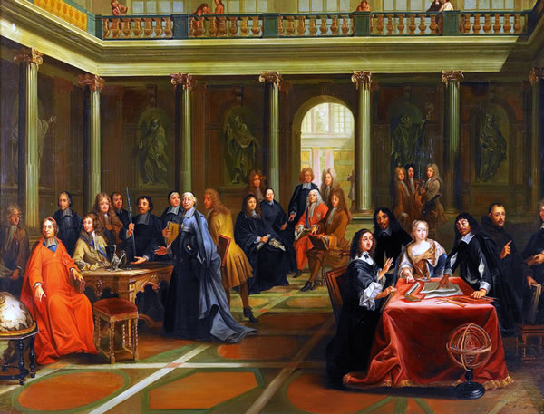 Dispute of Queen Cristina Vasa and Rene Descartes