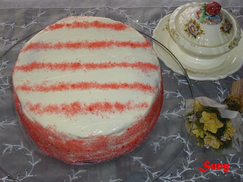 Red Vekvet Cake - Tarta de Terciopelo Rojo