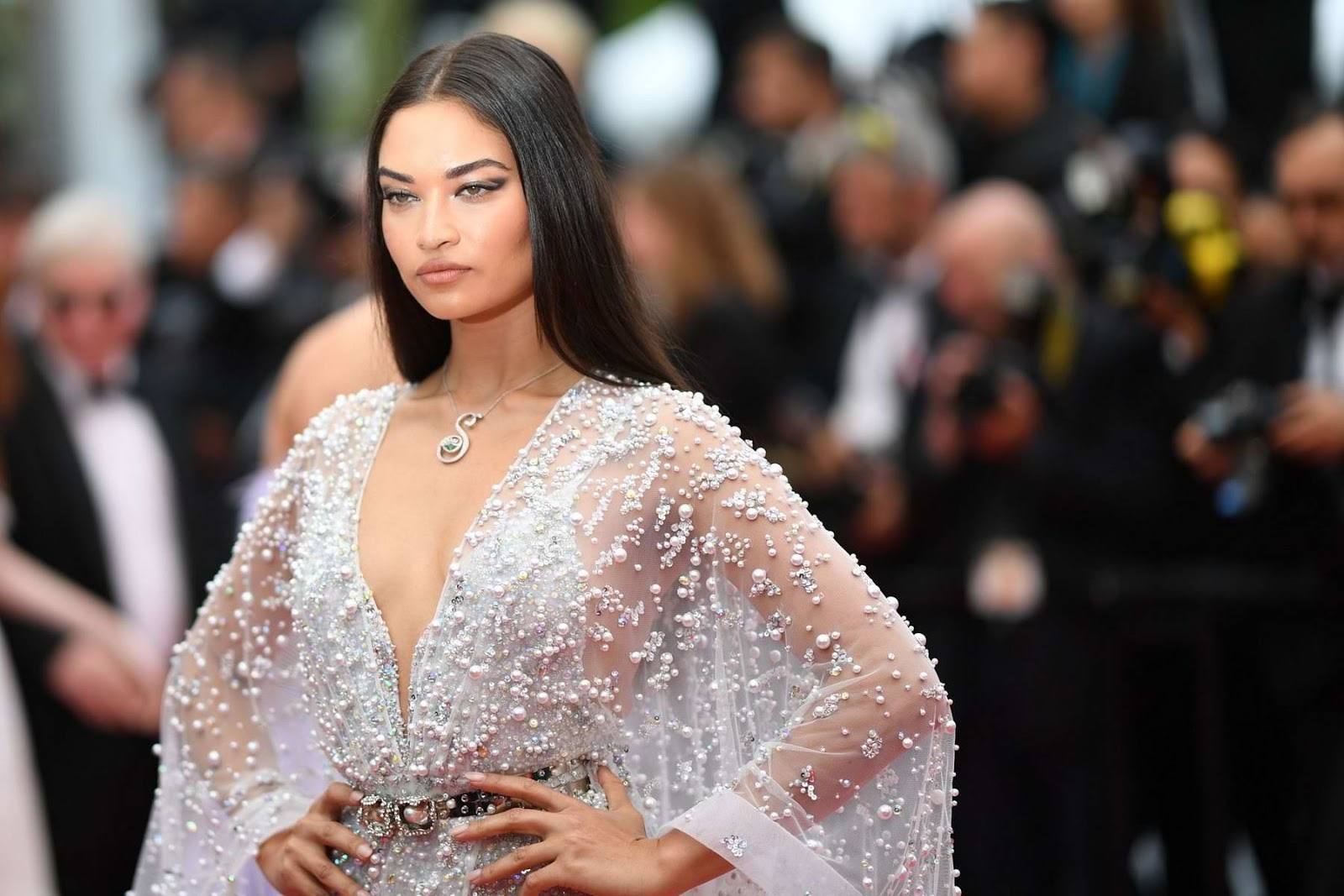 Shanina Shaik celebrity best red carpet dresses Cannes Film Festival