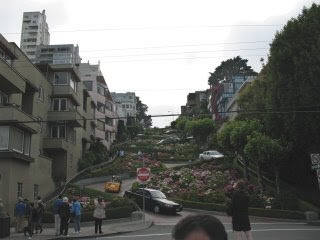 twisty Lombard Street