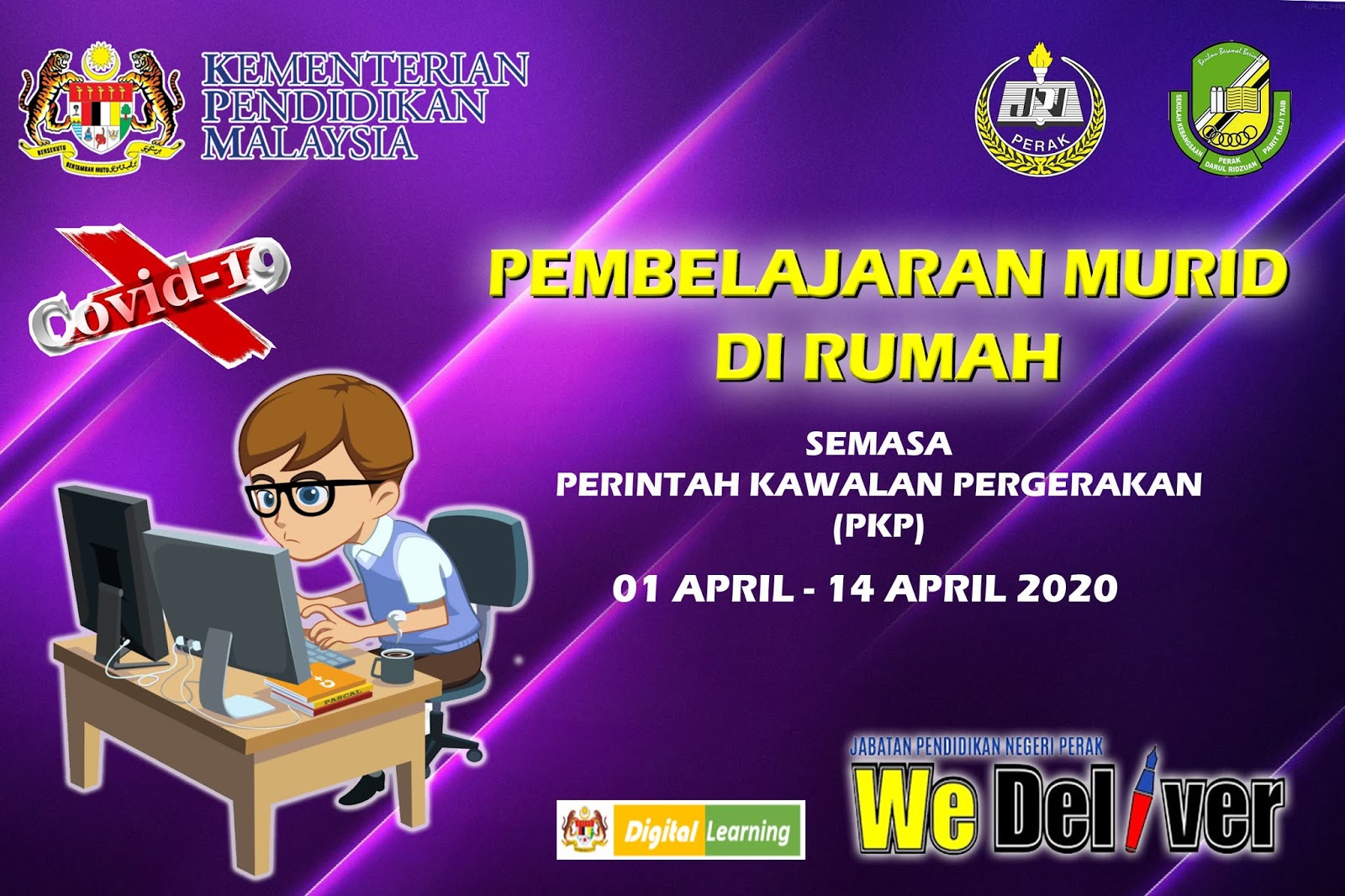 PEMBELAJARAN DI RUMAH SEMASA PERINTAH KAWALAN PERGERAKAN 