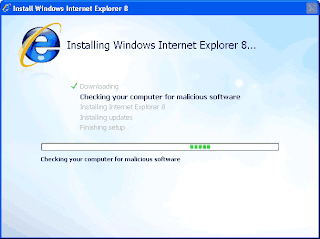 Install Windows Internet Explorer 8