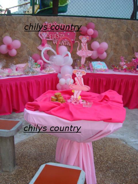 Centro de mesa de angelina ballerina Publicado por chilys country en martes