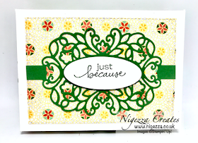 Nigezza Creates with Stampin Up! Mosaic Mood Note Cards & Gift Box Plus Lovely Label Punch