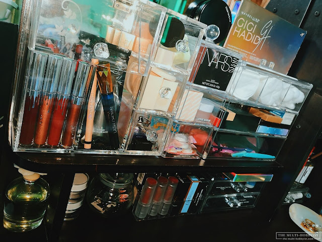 My Simple Vanity Table Set Up Featuring Acrylic Makeup Organizers