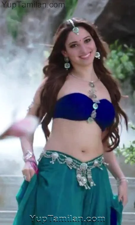 Tamanna Hot Navel Show-Belly Pics