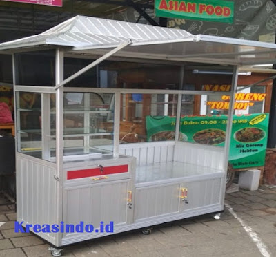 10+ Model Gerobak Aluminium Terlengkap Untuk Semua Kebutuhan Jualan