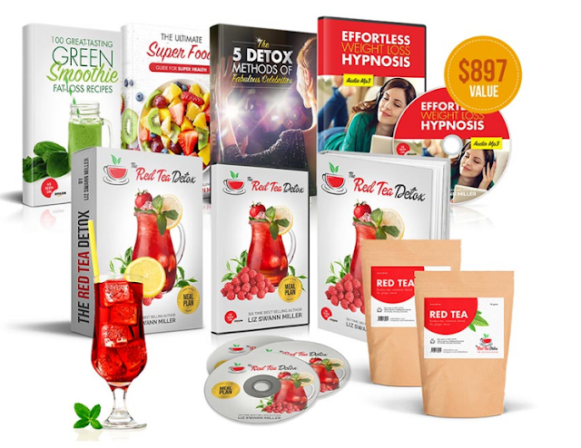  To the adult woman constantly giving inwards to her hunger cravings The REd Tea Detox
