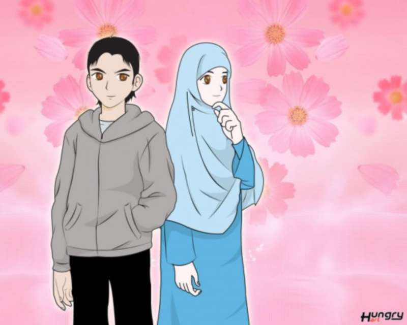 Koleksi Kekinian 39+ Gambar Kartun Islami Romantis