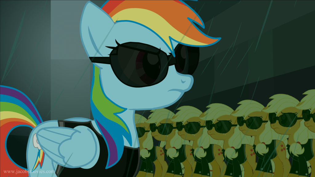 Equestria Daily - MLP Stuff!: Animation: The Matrix Re-enacted by