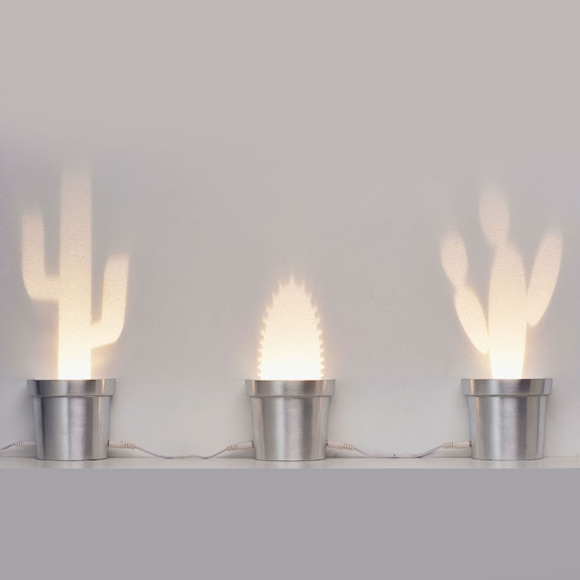 Popup Lighting - lampa kaktus. Popup Lighting - the cactus lamp.