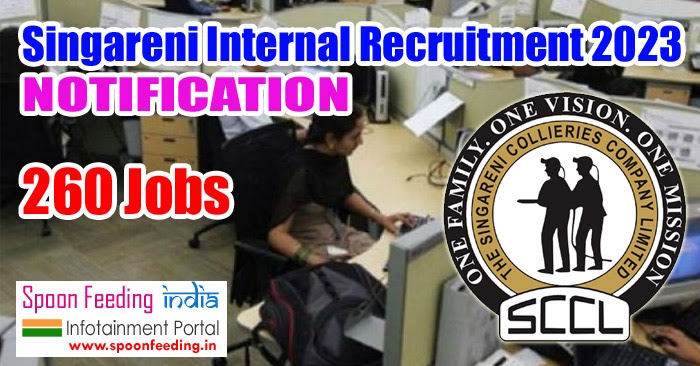 Singareni Internal Recruitment 2023 Notification Released: Earn up to Rs. 60,000 per month