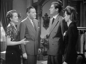 Mary Astor, Herbert Marshall, Elliott Reed and Susan Peters in Young Ideas 1943.