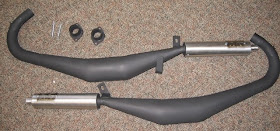 Yamaha RD350 DG Expansion Chambers Exhaust System DG Expansion Chambers Exhaust suitable for Yamaha RD350 and Yamaha RD400. with DG Expansion Chambers for Yamaha RD350 there will be 13Bhp increase and 10pound weight reduction and bolt on easily. Yamaha RD350 DG Expansion Chambers Exhaust System price $299.99. This DG Expansion Chambers Exhaust System suits all model Yamaha RD350. 