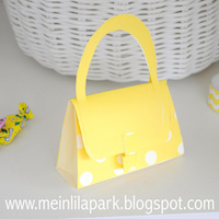 printable purse favor box