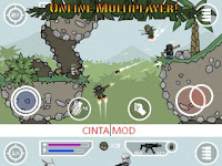 Doodle Army 2: Mini Militia Full Game Unlock Mod Apk Terbaru