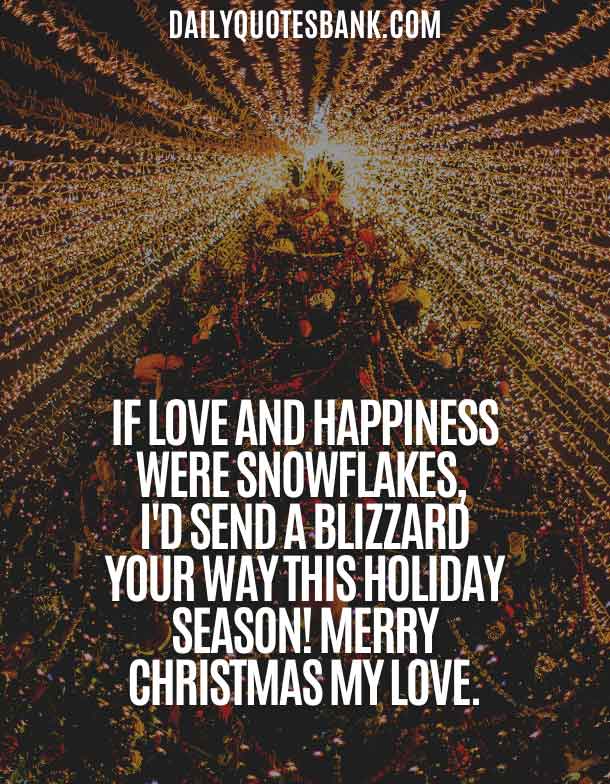 Love Christmas Card Messages For Family and Friends