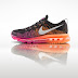 Lightest and most flexible Nike Flyknit Air Max running shoes new color release