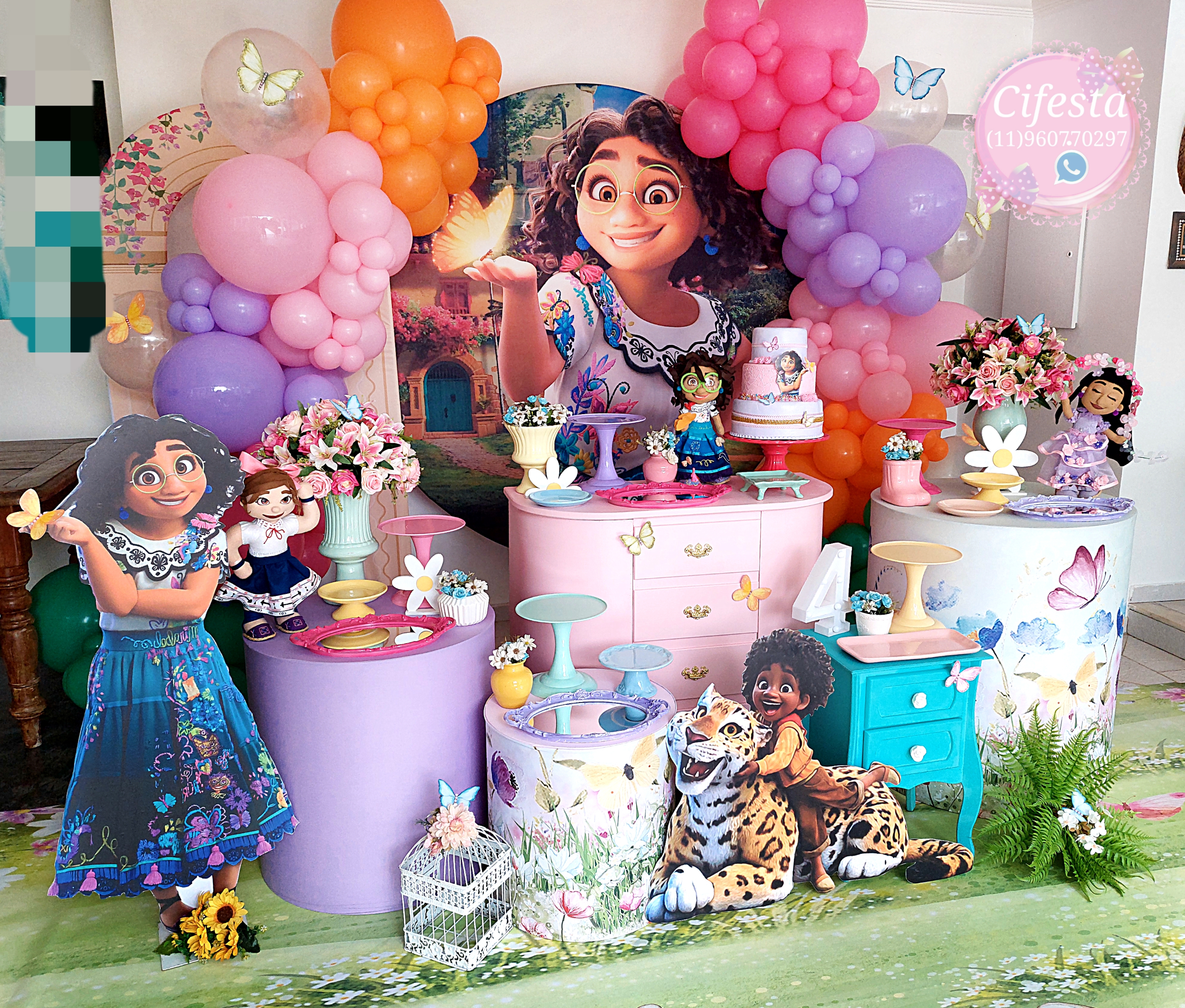 Torta Encanto Disney  Decoração festa, Aniversario, Festa