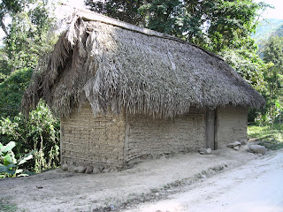 Adobe house, Honduras