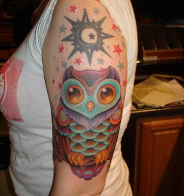 Tattoo Burung Hantu