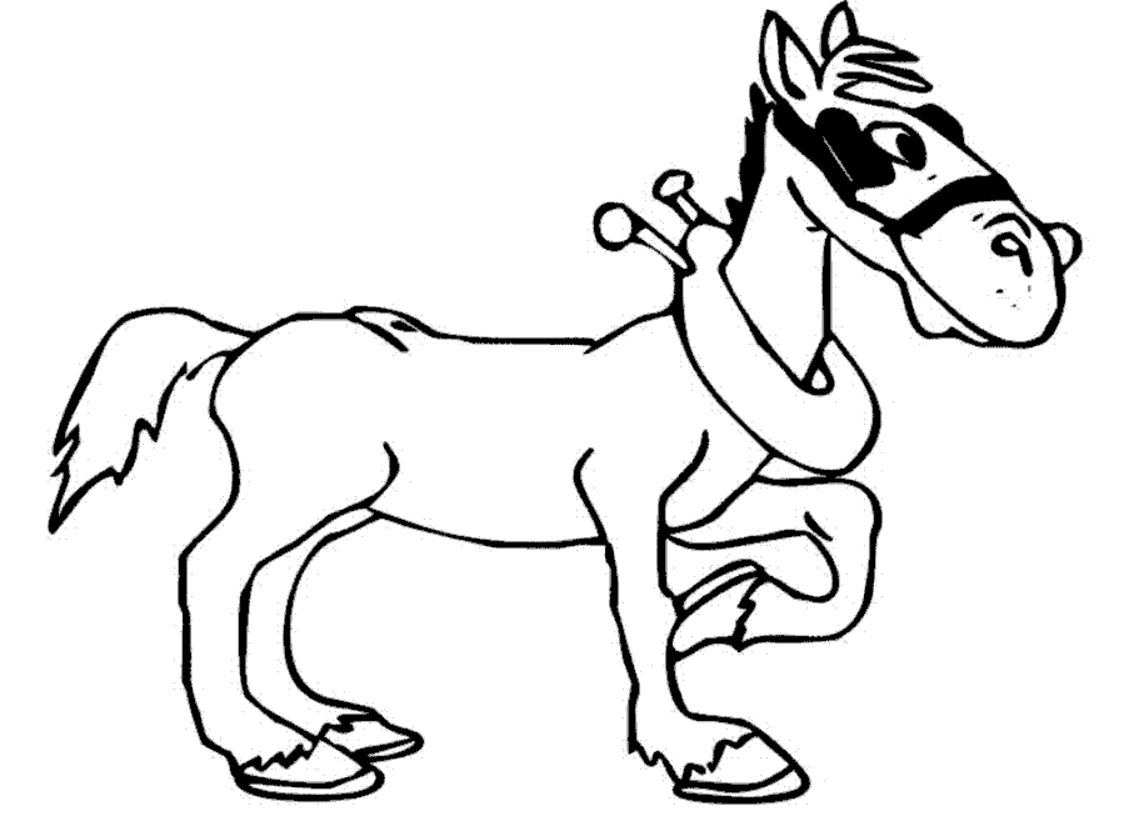 Download Realistic Coloring Pages Of Horses | Realistic Coloring Pages