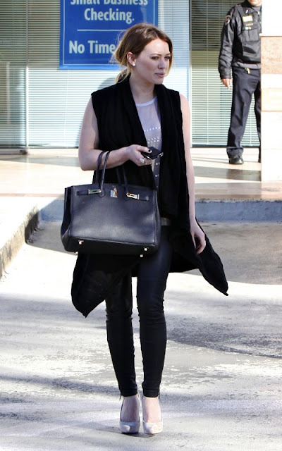 Hilary Duff out in Studio City