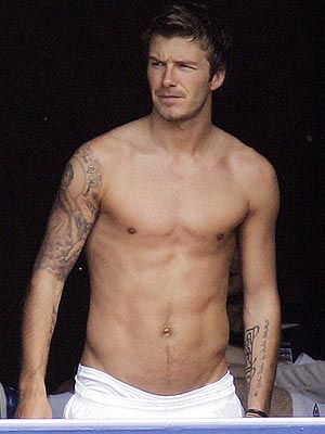 beckam tattoo. David Beckham