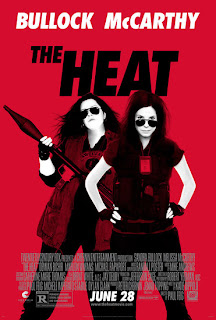 The Heat poster with Sandra Bullock and Melissa McCarthy