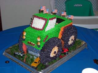 Monster Truck Birthday Cakes on Sara S Cakes  Monster Truck Birthday Cake