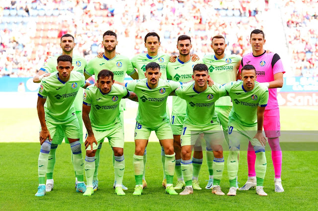 GETAFE C. F. Temporada 2022-23. Mitrovic, Domingos Duarte, Enes Ünal, Juan Iglesias, Borja Mayoral, David Soria. Gastón, Damián Suárez, Mauro Arambarri, Carles Aleñá, Maksimovic. CLUB ATLÉTICO OSASUNA 0 GETAFE C. F. 2 Domingo 18/09/2022, 14:00 horas. Campeonato de Liga de 1ª División, jornada 6. Pamplona, Navarra, estadio El Sadar: 18.255 espectadores. GOLES: 0-1: 30’, Juan Iglesias. 0-2: 76’, Gastón.