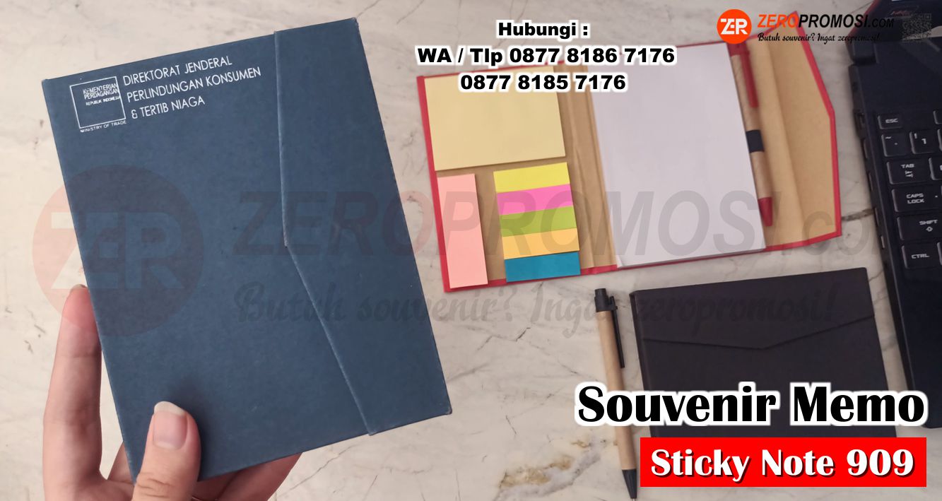 Jual Buku Memo Promosi Hard Cover 909 Ramah Lingkungan