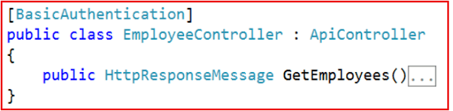 Applying Web API Basic Authentication at Controller level