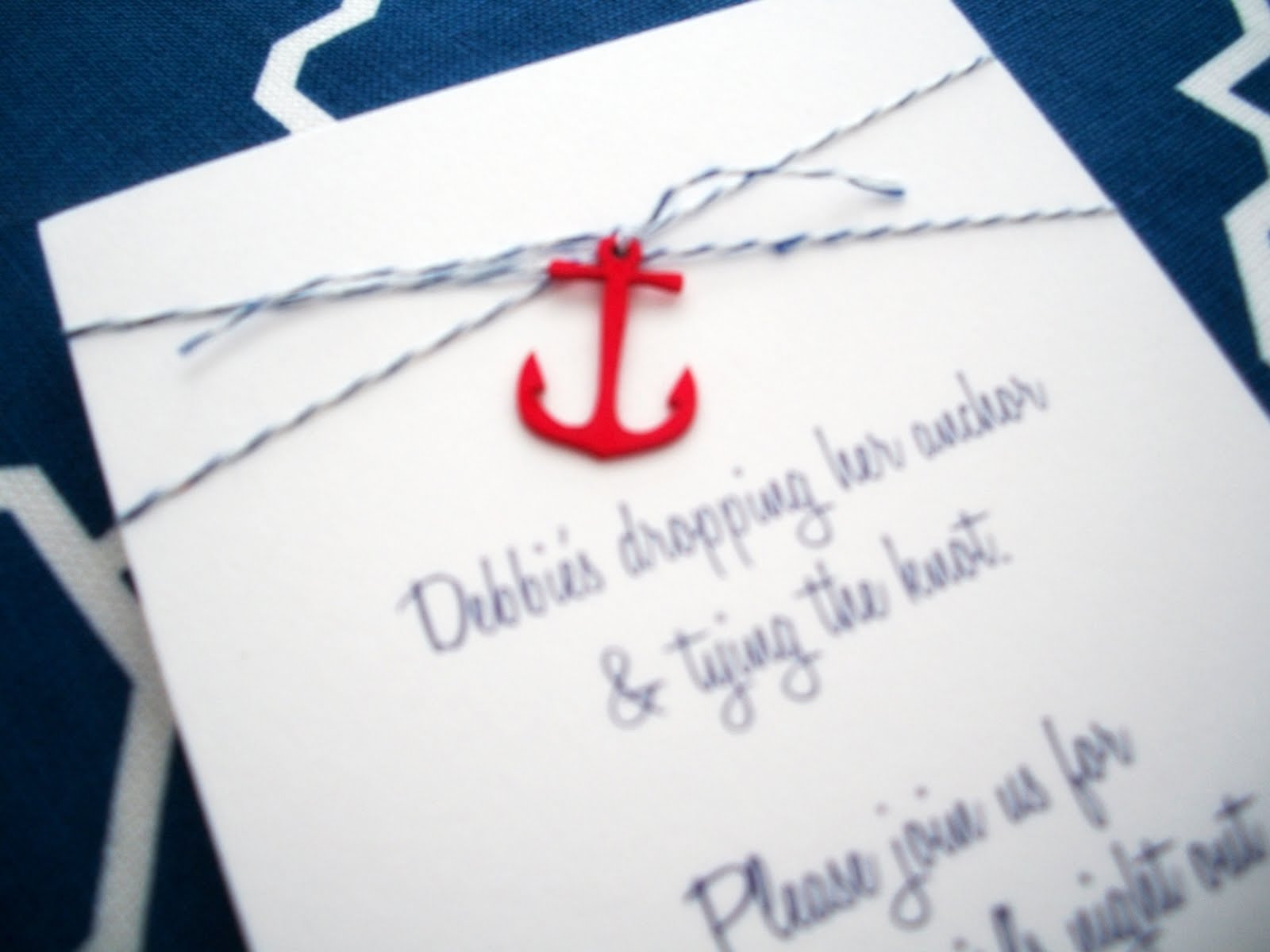 nautical wedding invitations