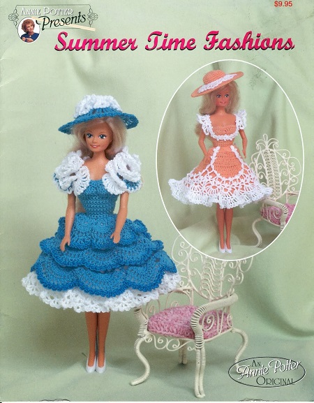 Crochê Para Bonecas Barbie - Receitas em Inglês - Patterns Revista Summer Time Fashions