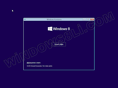 Windows 8.1 Kurulum