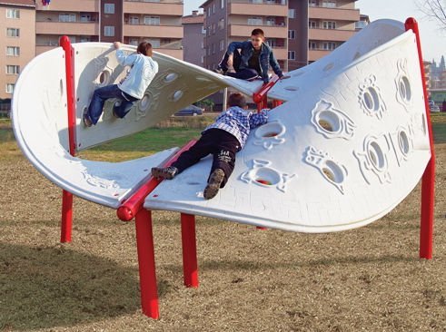 Sports Play Four Panel Circular Aztec Climber, Outdoor Furniture, Playground, Educational toys, image