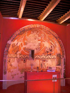 Pantocrator de Villamana en el Museo Diocesano de Barbastro-Monzón (Somontano, Huesca, Aragón, España)