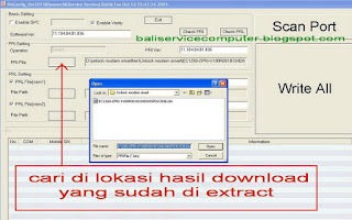 cara unlock modem evdo