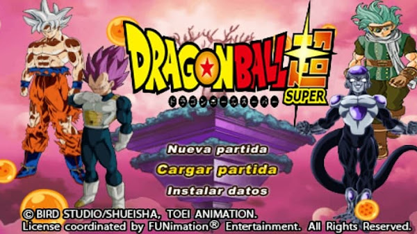 Dragón Ball Super V2 PPSSPP Edición Full Personajes Texturas HD
