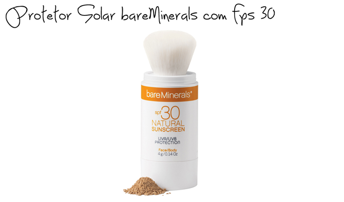 Base Mineral em po com FPS bareMinerals