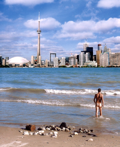 Hanlan's Point Beach was an experiment that succeeded nude sunbathers who