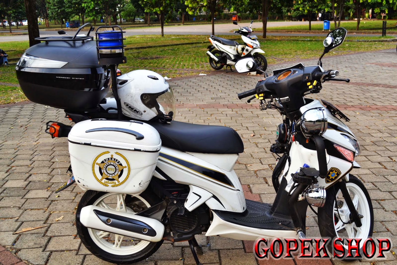 Modifikasi Motor Matic Buat Touring Kumpulan Modifikasi Motor