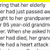 Daily Joke: Katie’s grandfather had just passed away