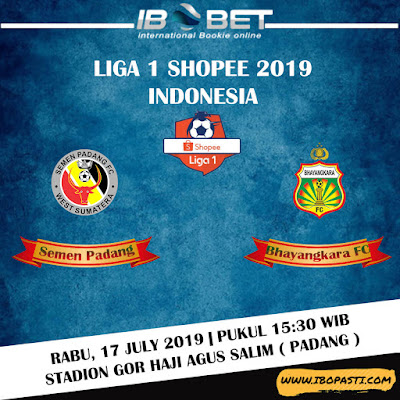 Jadwal Dan Prediksi SepakBola Shopee Liga 1 Indonesia Rabu 17 July 2019