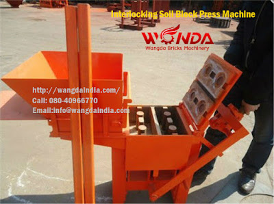 Interlocking Soil Block Press Machine