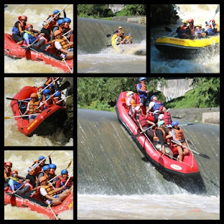 paket arung jeram rafting di cisadane bogor