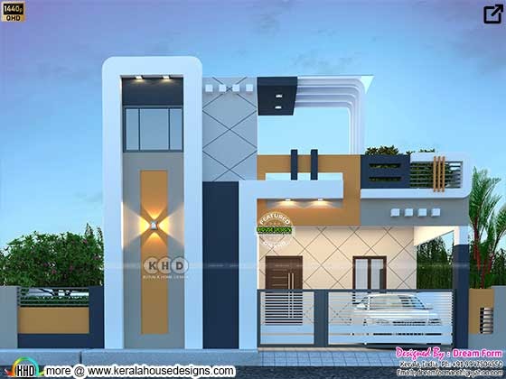 Single Floor 1350 Sq Ft Modern Home