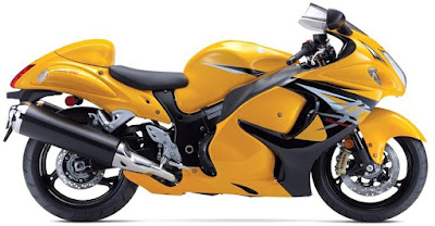 Suzuki Hayabusa yellow color image